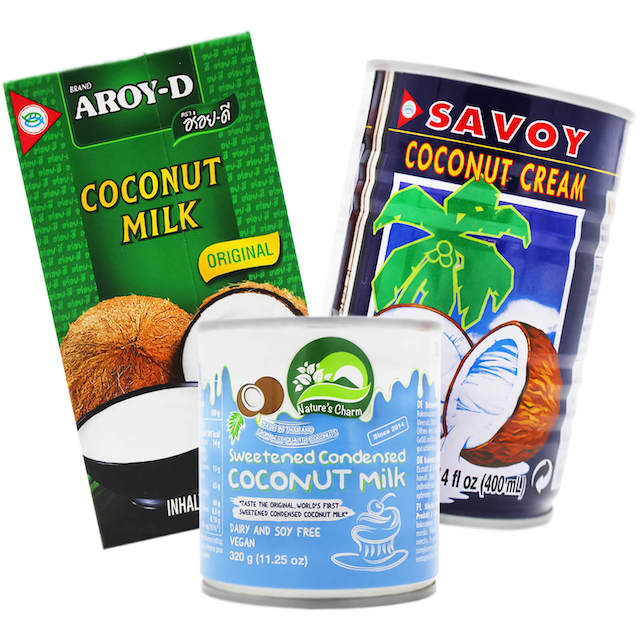 Kokosmilch und andere Asiatische Kokosprodukte Online Bestellen
